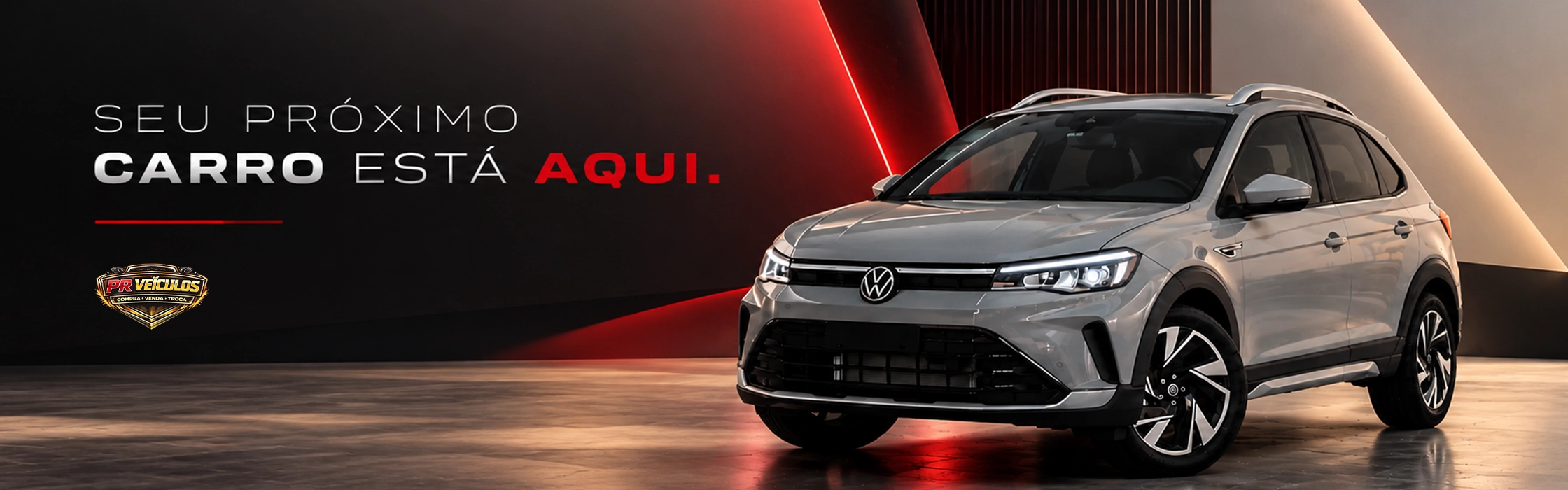Seu próximo carro está aqui — compra, venda, troca e financiamento na PR Veículos